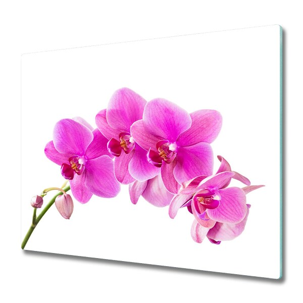 Chopping board Pink orchid