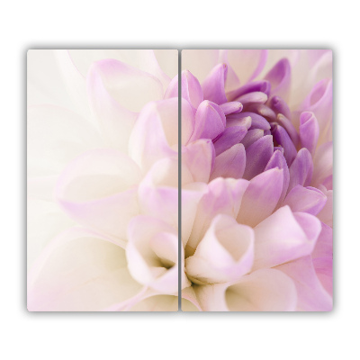 Chopping board White dahlia