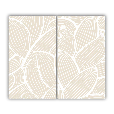 Chopping board Leaves pattern