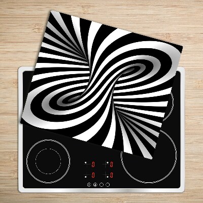 Chopping board Vortex abstraction