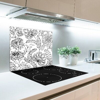 Chopping board Flower pattern