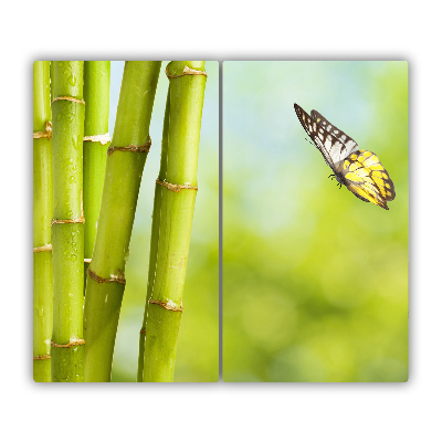 Chopping board Bamboo and butterfly