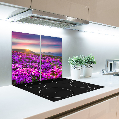 Chopping board Flowers in the mountains