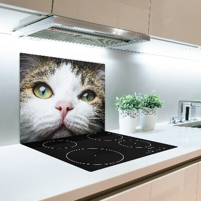 Chopping board Green cat eyes