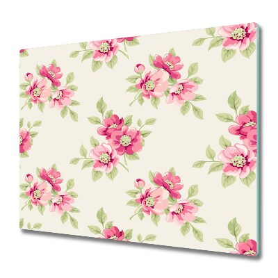 Chopping board Flower pattern