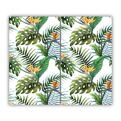 Chopping board Tropical flowers