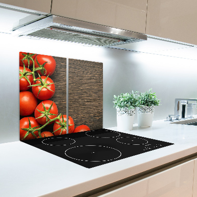 Chopping board Tomatoes on wood