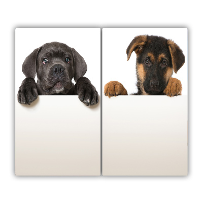 Chopping board Three puppies