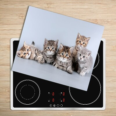 Chopping board Five cats