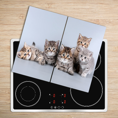 Chopping board Five cats