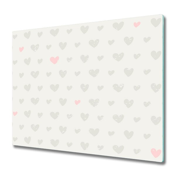 Chopping board Heart background