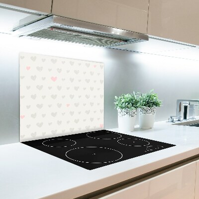 Chopping board Heart background