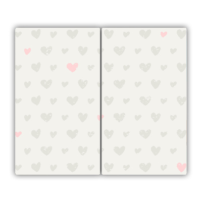 Chopping board Heart background