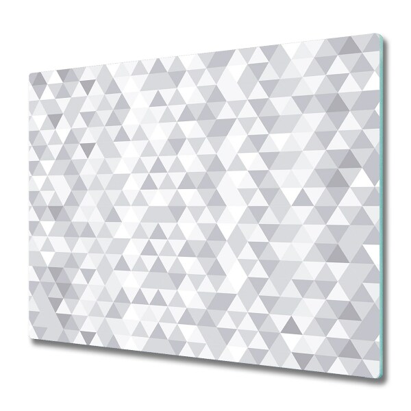 Chopping board Gray triangles