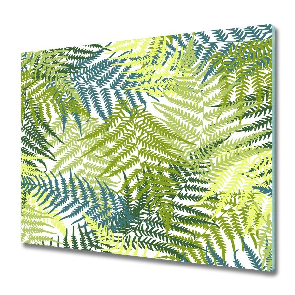 Chopping board Ferns pattern