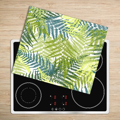 Chopping board Ferns pattern