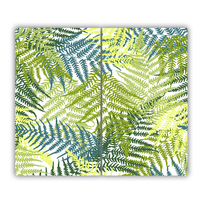 Chopping board Ferns pattern