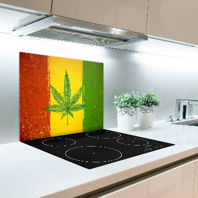 Chopping board Rasta flag