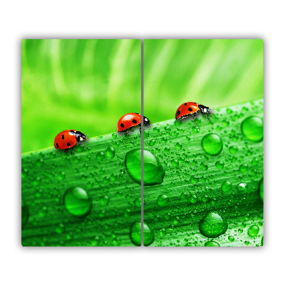 Chopping board Ladybug lawn