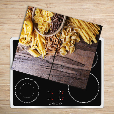 Chopping board Pasta mixture