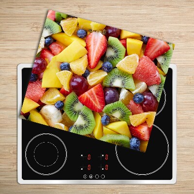 Chopping board Chopped fruits