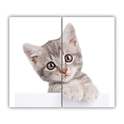 Chopping board Gray cat