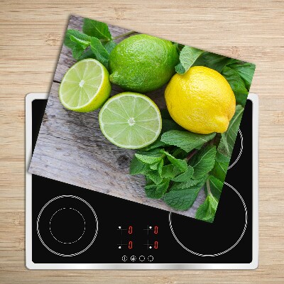 Chopping board Lime and lemon