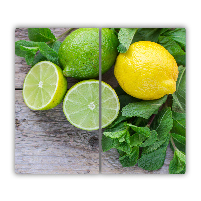 Chopping board Lime and lemon