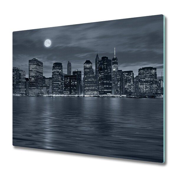 Chopping board New york at night