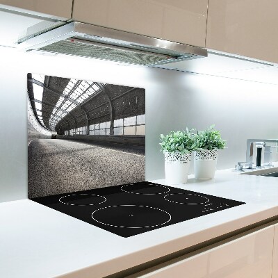 Chopping board Road in the tunnel