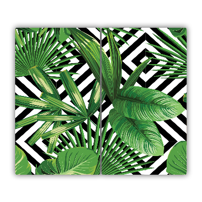 Chopping board Tropical leaves