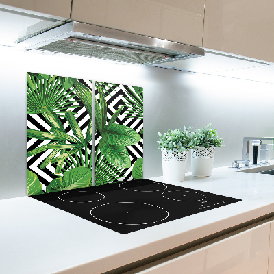 Chopping board Tropical leaves