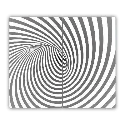 Chopping board Spiral with stripes