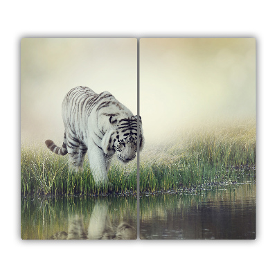 Chopping board White tiger