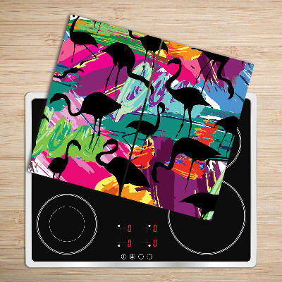 Chopping board Flamingos