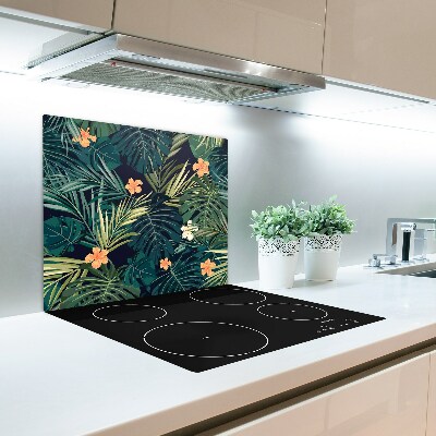 Chopping board Tropical leaves