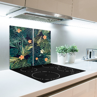 Chopping board Tropical leaves