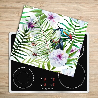 Chopping board Tropical toucan