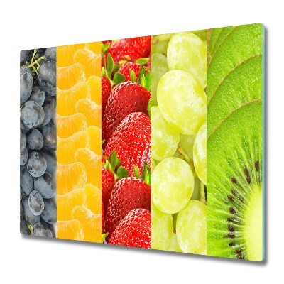 Chopping board Colorful fruits