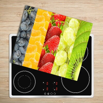 Chopping board Colorful fruits