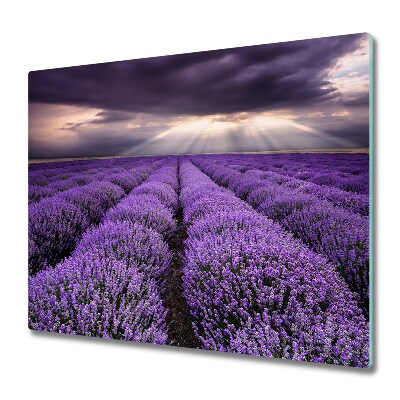 Chopping board Lavender field