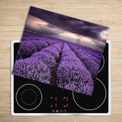 Chopping board Lavender field