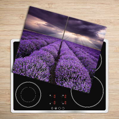 Chopping board Lavender field