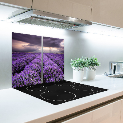 Chopping board Lavender field