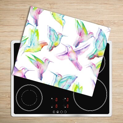 Chopping board Hummingbirds