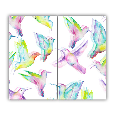 Chopping board Hummingbirds