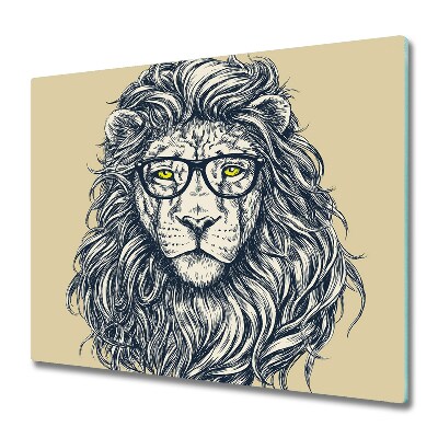 Chopping board Lion hipster