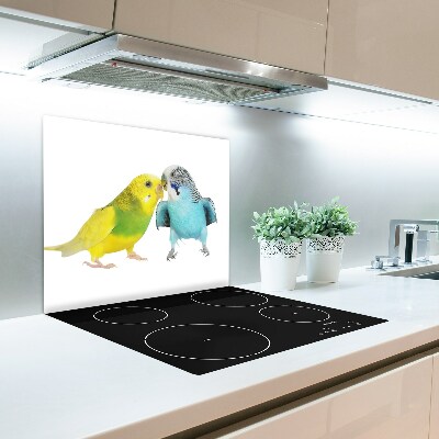 Chopping board Budgies