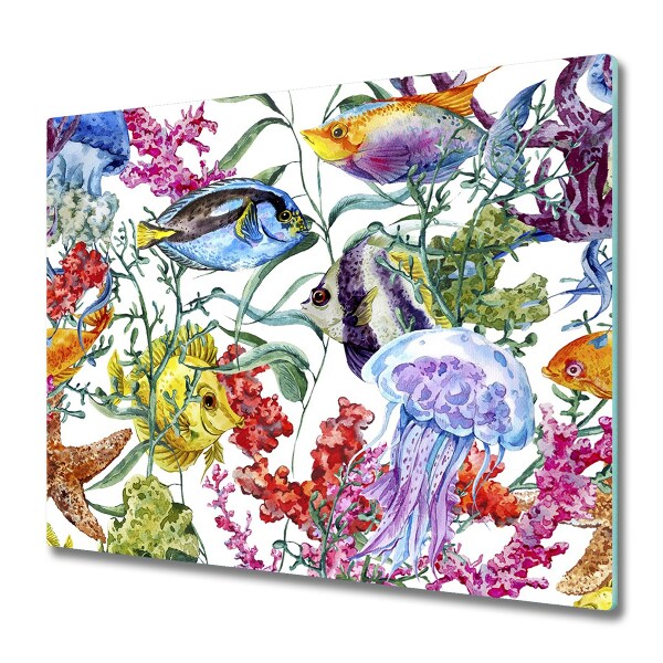 Chopping board Coral reef