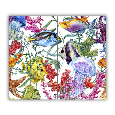 Chopping board Coral reef